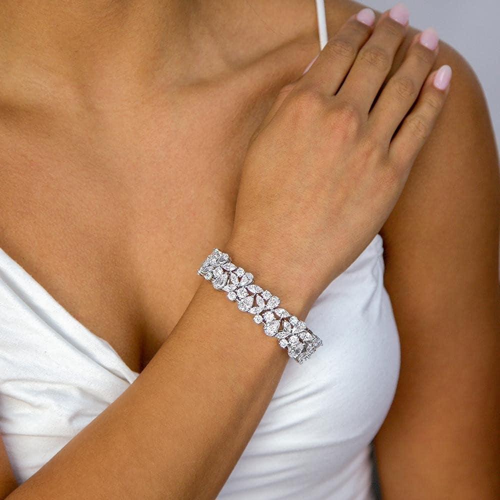 Elizabeth 34 Diamond White Bracelet