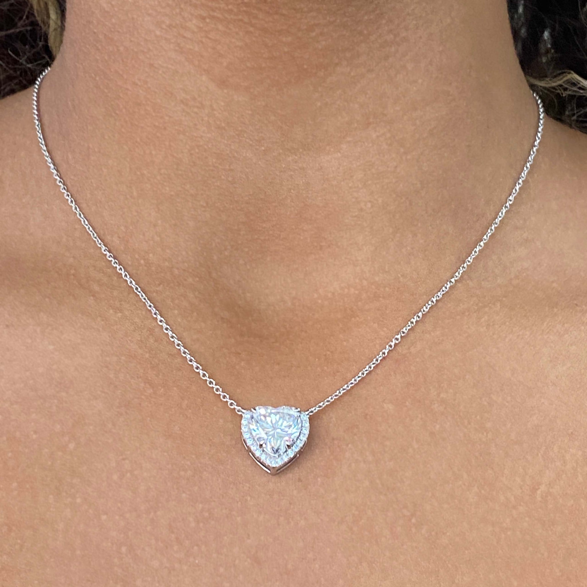 Kate 23 Med Heart Necklace